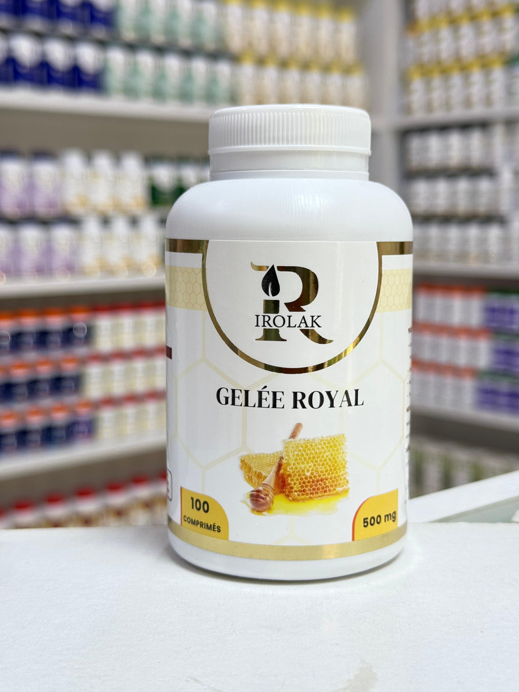 Gelée Royale 500 mg | IROLAK – Vitalité &amp; Défenses Naturelles