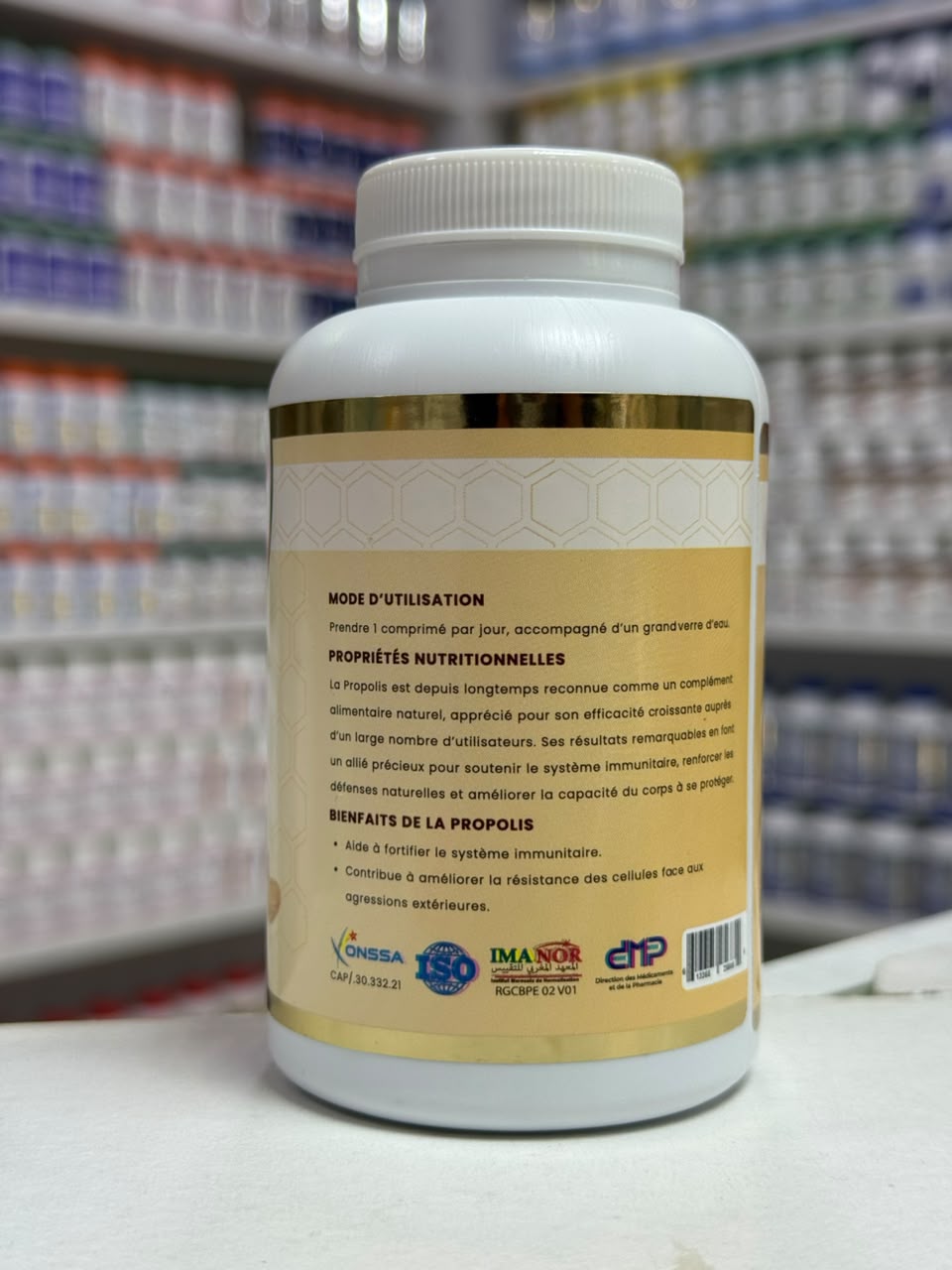 Propolis 500 mg | IROLAK – Défenses Naturelles &amp; Immunité