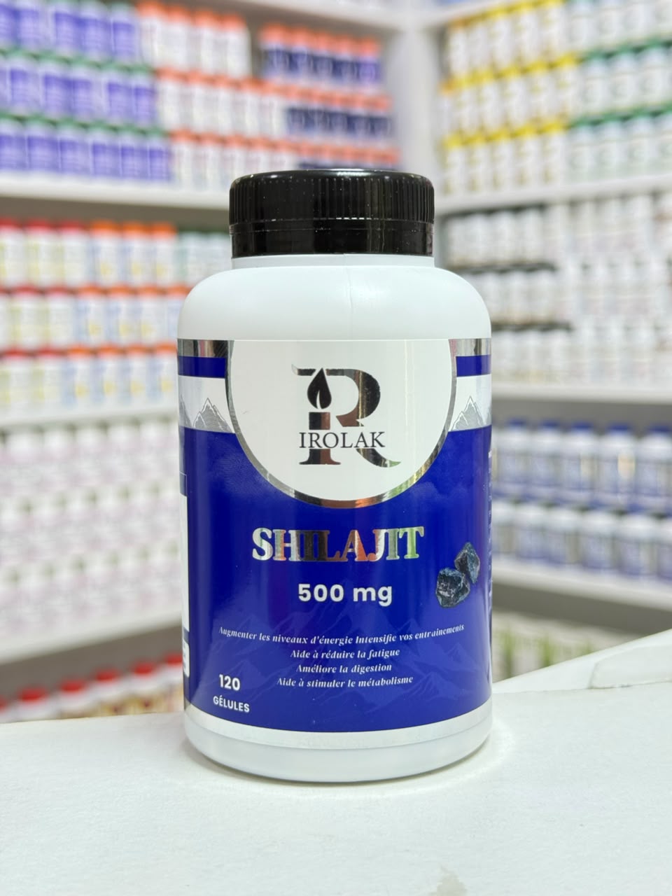 Shilajit 500 mg | IROLAK – Énergie &amp; Vitalité