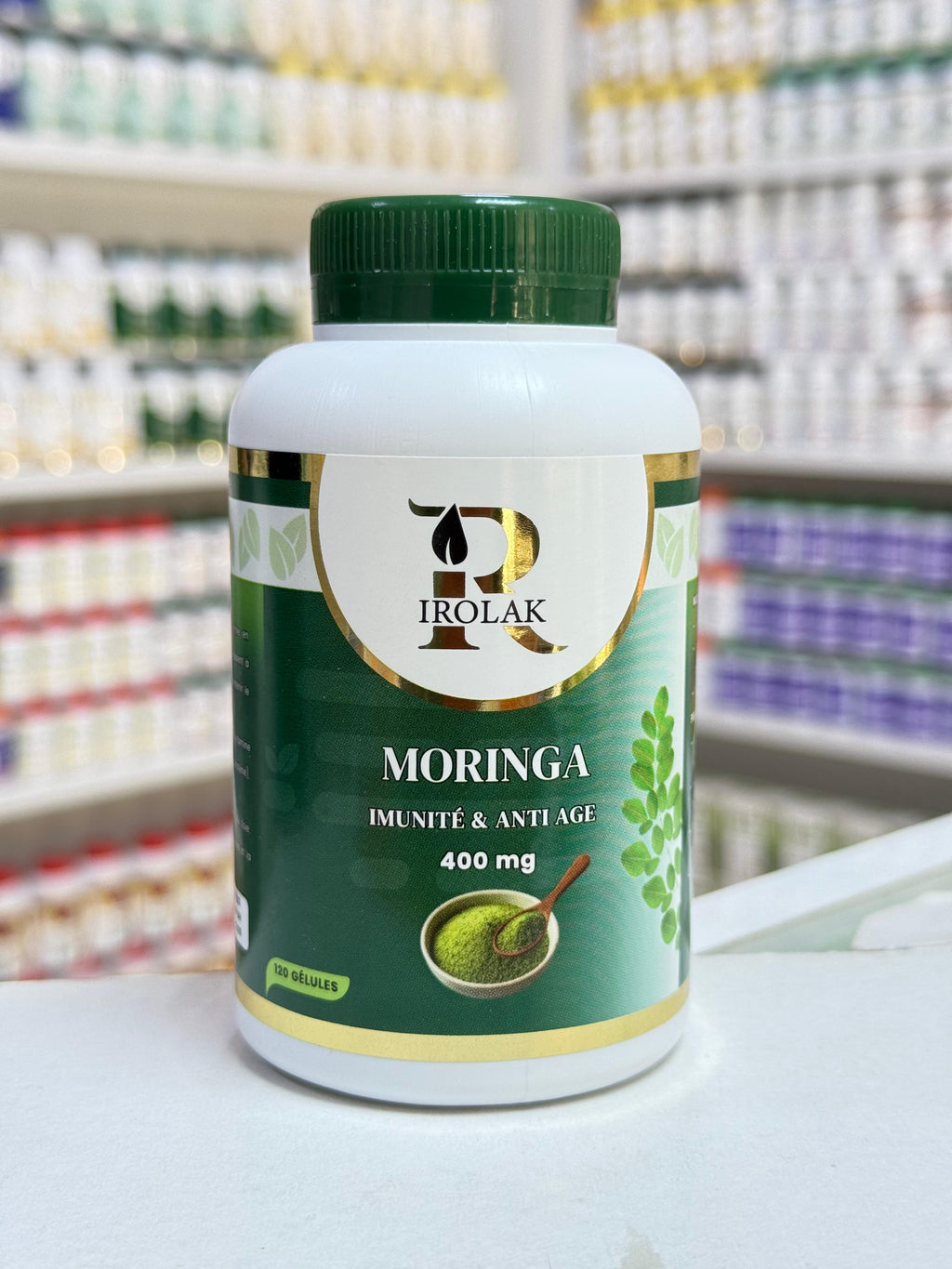 Moringa 400 mg | IROLAK – Immunité, Vitalité &amp; Bien-être