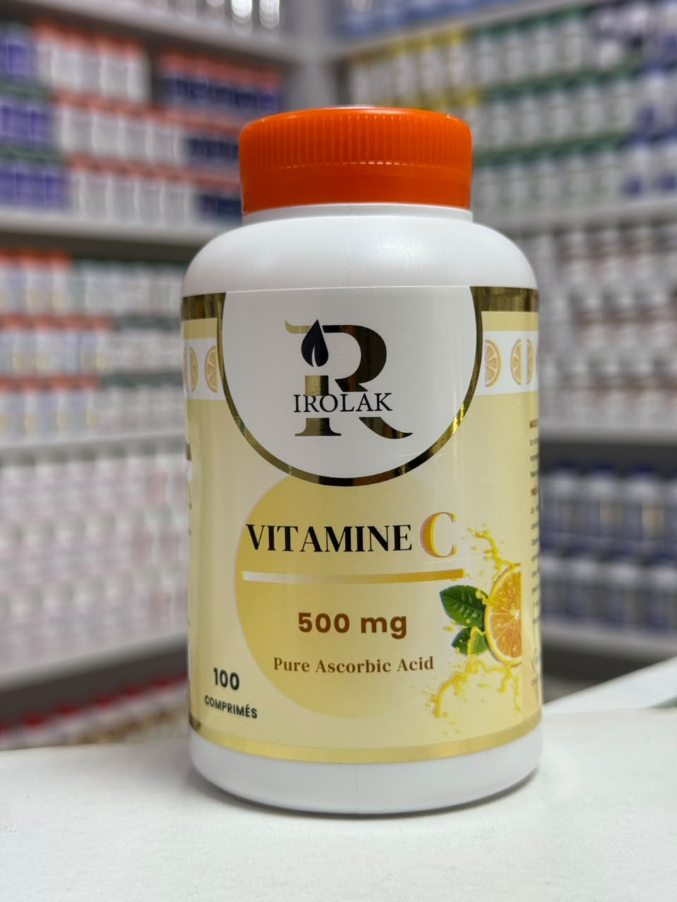 Vitamine C 500 mg | IROLAK – Immunité &amp; Énergie