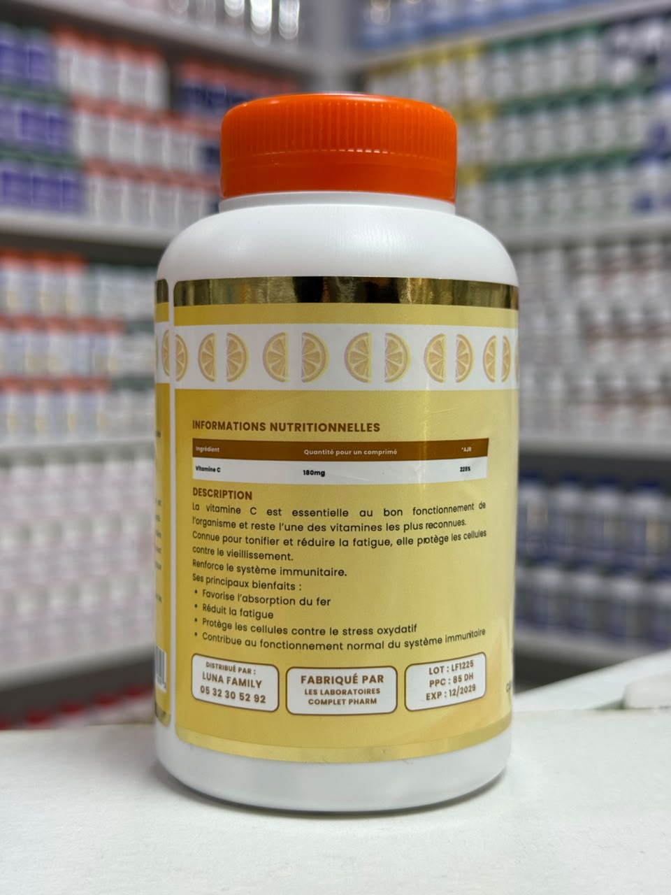 Vitamine C 500 mg | IROLAK – Immunité &amp; Énergie